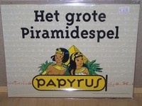 Het grote piramidespel (grijs)